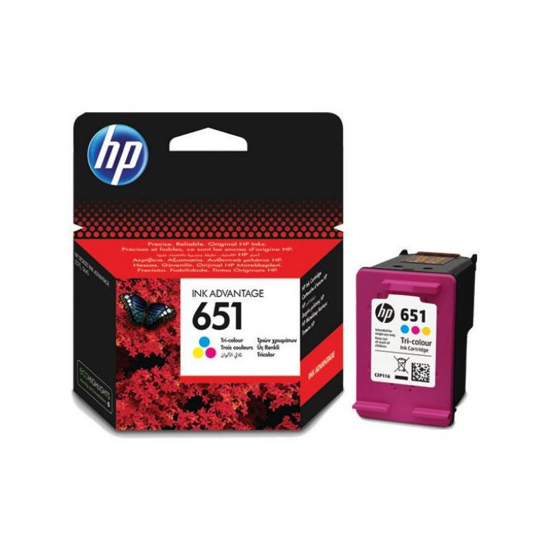 HP 651 (C2P11A) color - originál