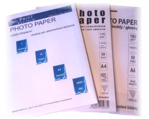 Fotopapier matný A3, 180g/m2, 100 listov