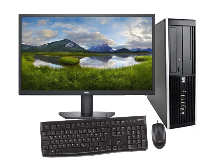 HP Compaq 6005 Pro SFF + 24" LCD + Myš + Klávesnica 150GB HDD