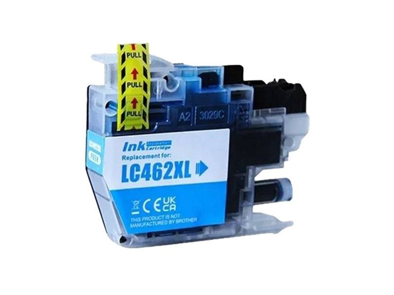 Brother LC-462XL Cyan – kompatibilná azúrová atramentová kazeta 20 ml
