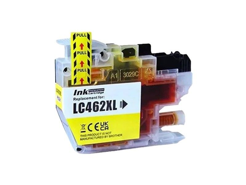 Brother LC-462XL Yellow – kompatibilná žltá atramentová kazeta 20 ml