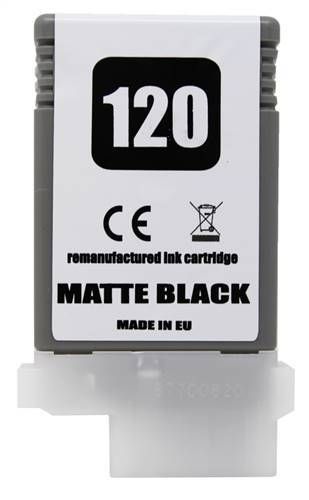 Canon PFI-120 Matt Black – kompatibilná matná čierna atramentová kazeta 130 ml