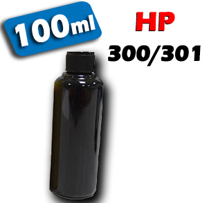 Atrament pre kazety HP 300/301 black - 100ml