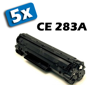 5x HP CF283A - kompatibilný