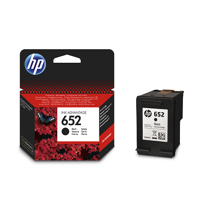 HP  652 - čierna- originál