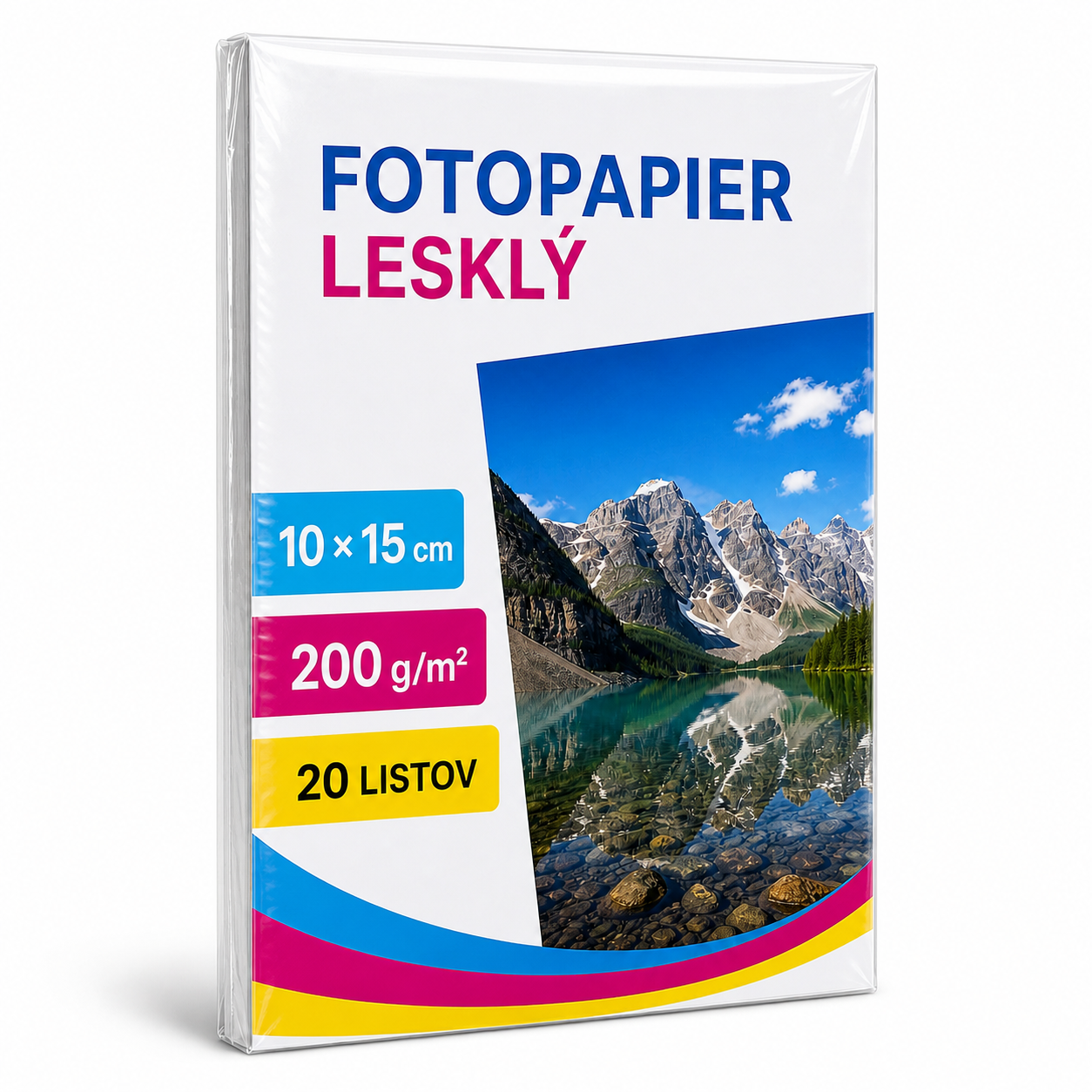 Fotopapier lesklý 200g 20 listov (10x15cm)