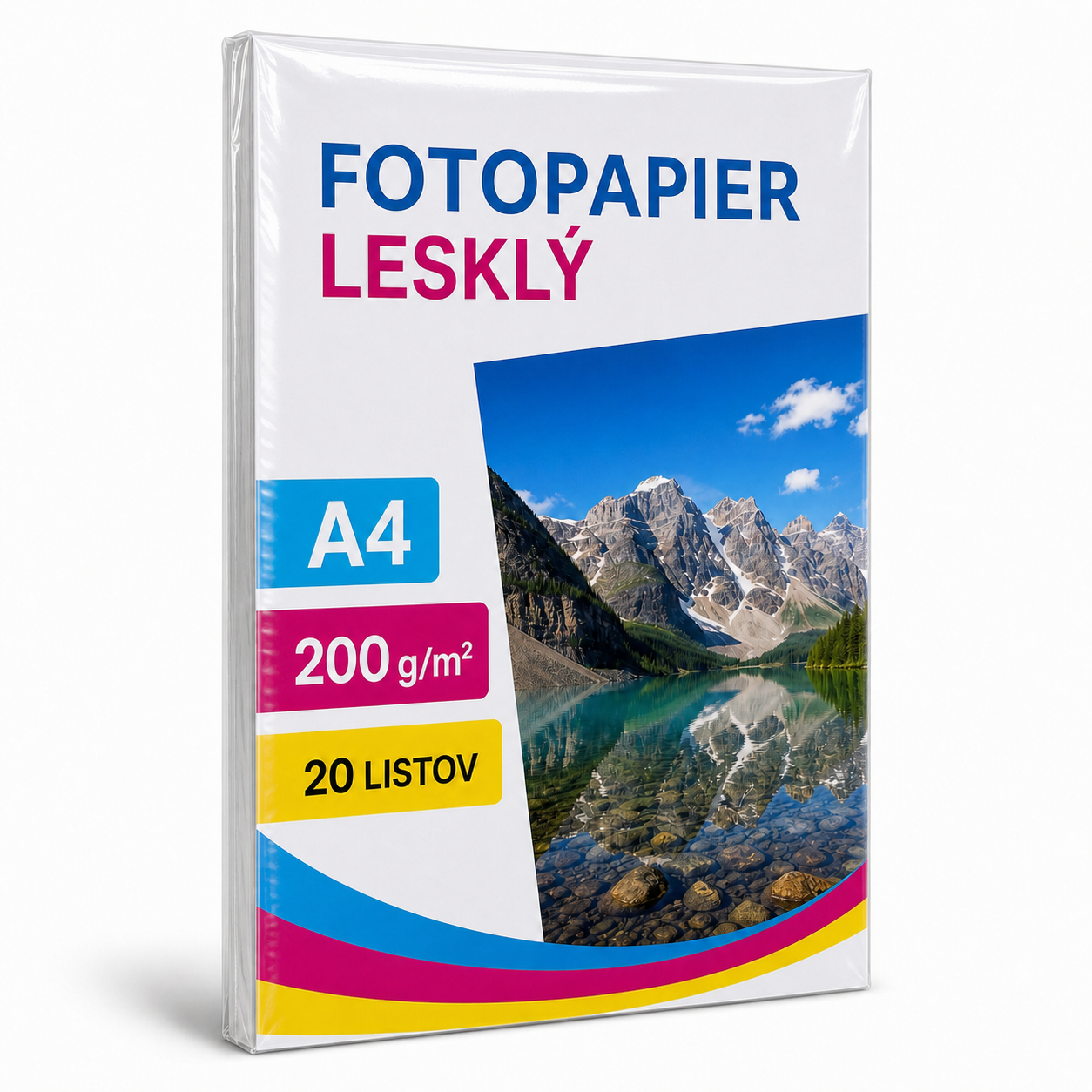 Fotopapier lesklý, 200g, A4, vodeodolný