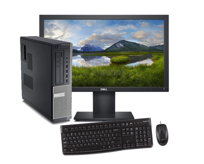 Dell Optiplex 790 DT i3, 4GB, 250GB HDD + 19" LCD + myš + klávesnica