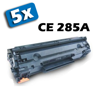 5x HP CE285A  - kompatibilný 