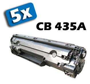 5x HP CB435A - kompatibilný 