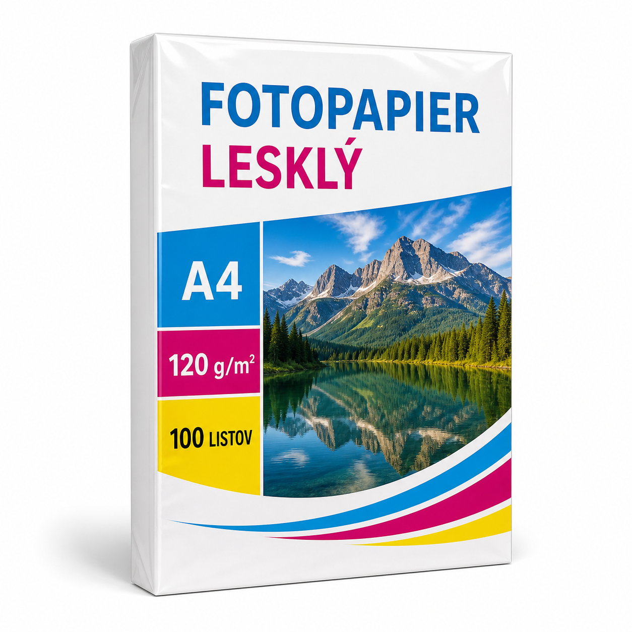 Fotopapier lesklý A4, 120 g/m², 100 listov