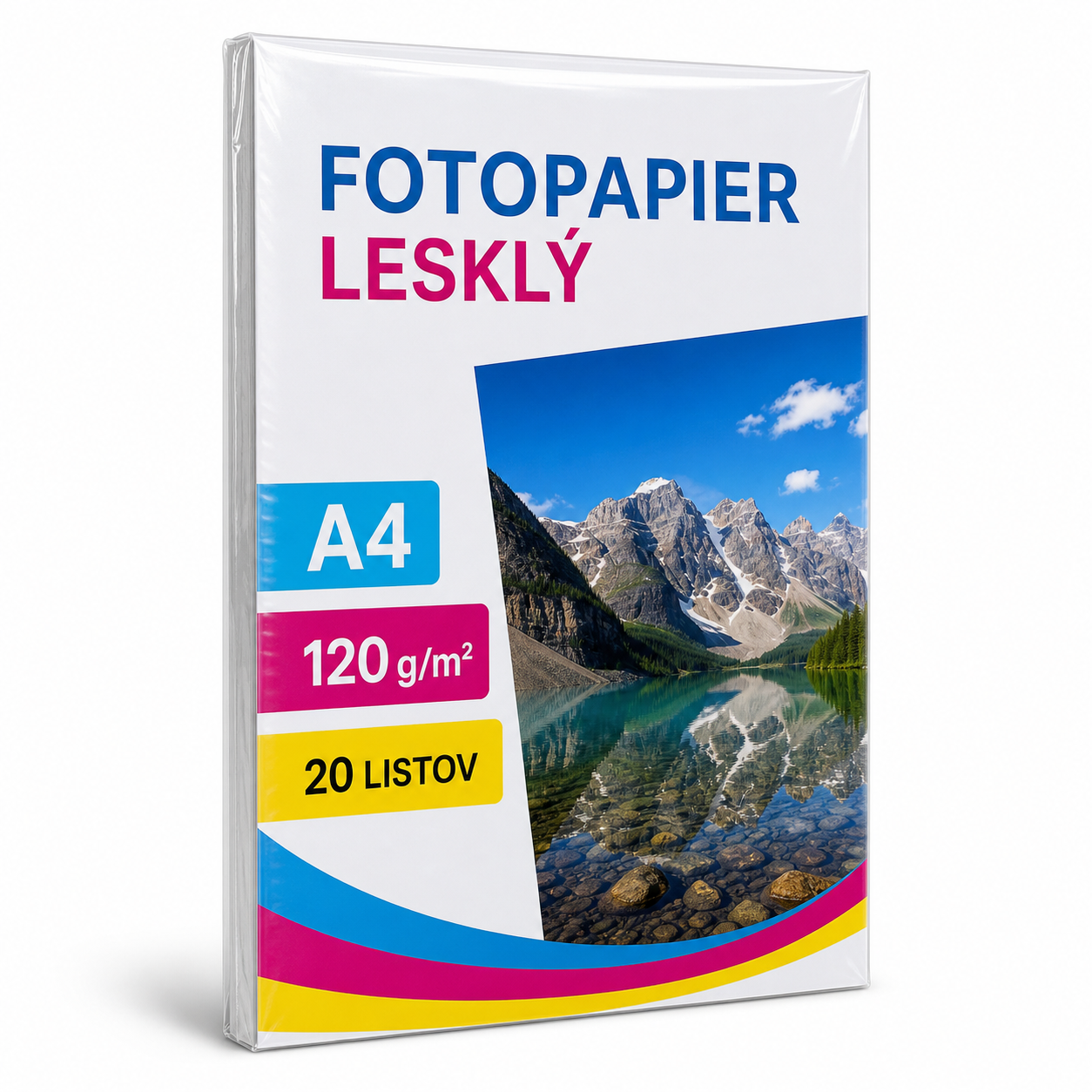 Fotopapier lesklý A4, 120 g/m², 20 listov