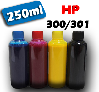 Atrament na plnenie kaziet HP 300/301 MULTIPACK 250ml 