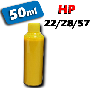 Atrament pre kazety HP 22/28/57 yellow - 50ml