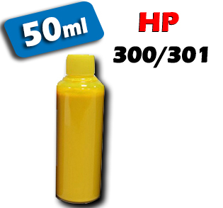Atrament pre kazety HP 300/301 yellow - 50ml 