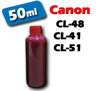 Atrament pre kazety Canon CL38/41/51 magenta 50ml