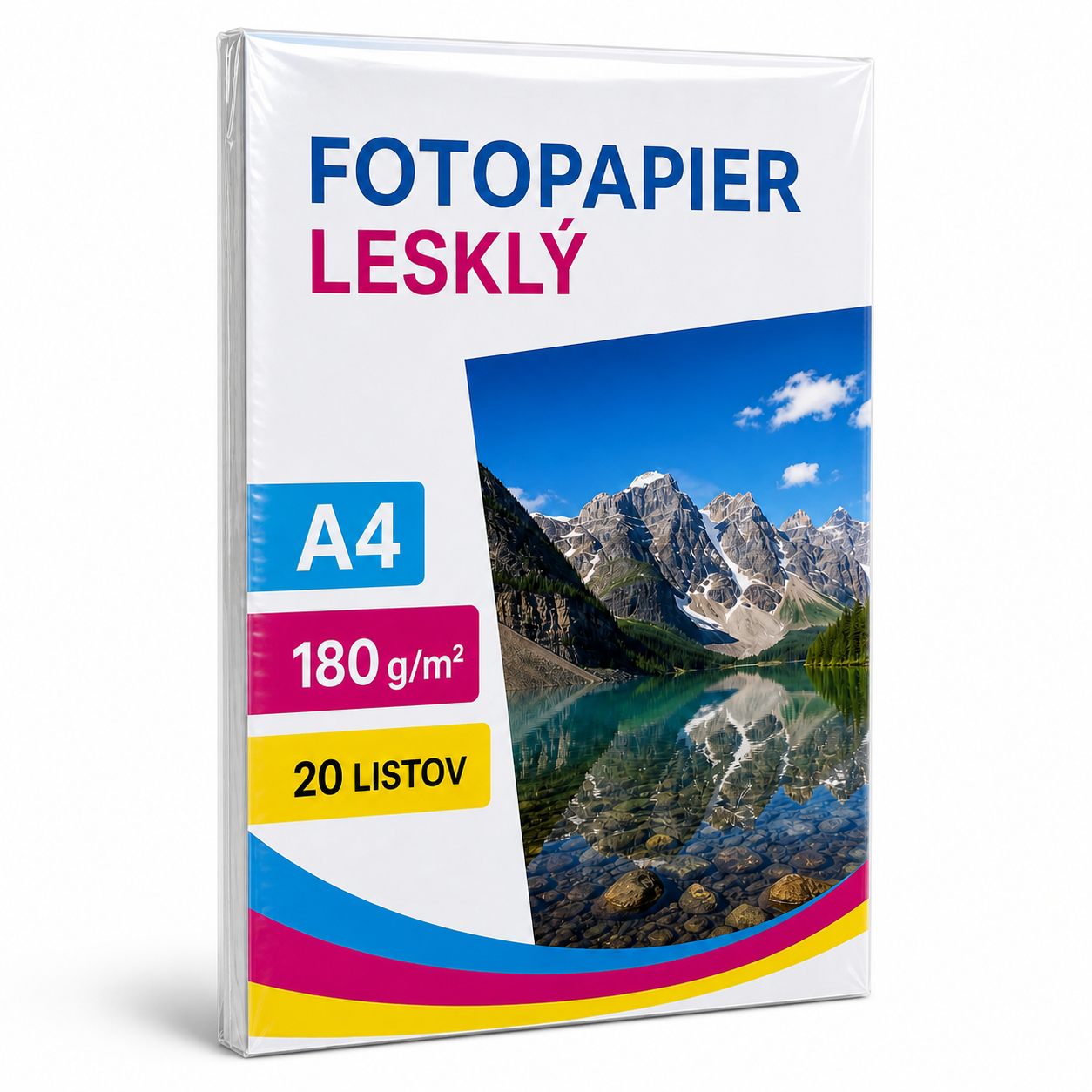 Fotopapier lesklý, 180g, A4, vodeodolný